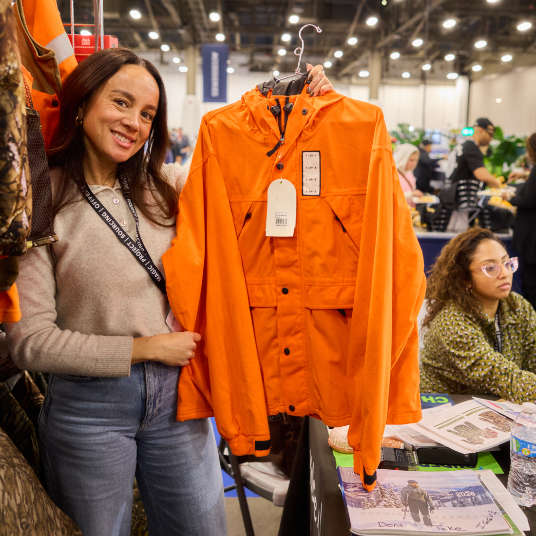 Exhibitor showcases outerwear at OFFPRICE by Informa